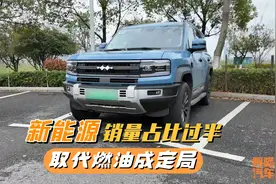 新能源取代燃油成定局，4月才过一半，新能源车销量占比已过半