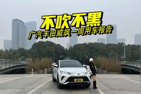不聊废话，广汽丰田威飒一周真实用车报告，直击优缺点视频封面