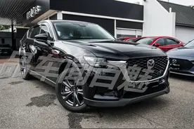 马自达CX-60运动版实拍，帅气“黑武士”，搭3.3T直列六缸发动机图片