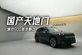 天地门后备厢+后轮转向 领克900这把就打高端局？