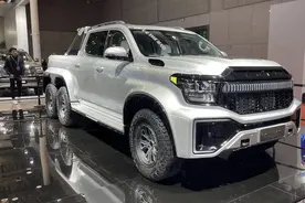 2023上海车展丨冠誉全球长城炮6×6首发 长城炮乘用版售12.68万起图片