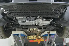 大众揽境拆车：600公里的准新车，底盘居然这样了！图片