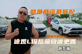 都是最低配，途观L探岳荣放谁更香？