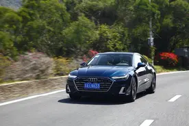 后轮转向让全新奥迪A7L操控超越奔驰、宝马，激情、商务两不误图片