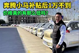 奔腾小马补贴后1万不到，价格真的有那么低？看看店里销售怎么说