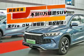 10.98万起！比亚迪宋Pro DM-i荣耀版，11万不到啥水平？视频封面