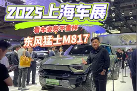 猛士M817带电上山！上海车展猛士M817实车体验，比悍马还凶视频封面