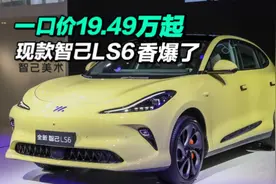 天塌了，智己LS6推出限时一口价19.49万起，这让其它竟品还怎么玩