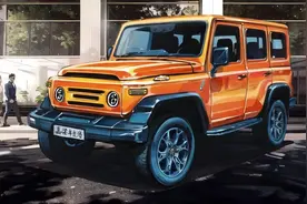 全网首曝！全新北汽制造212，有望搭载2.0T混动系统，L2级智驾图片