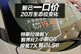 智己LS6一口价以后，20万价位生态位变化视频封面