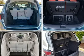 三孩博士奶爸美国选车记5：嘉华/赛那/奥德赛/大捷龙载物能力对比图片