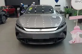 2023款比亚迪汉EV现身，标配5G车机+铝合金悬架，起售价会下调？图片