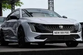 新款标致508 SW PSE亮相，俗称“标致508旅行版”，极具战斗气息图片