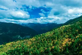 寻找梦中的香巴拉——香格里拉与稻城亚丁的新通道，香稻公路图片