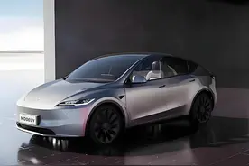 变好看了！特斯拉全新Model Y海外曝光，三电技术仍延续现款图片