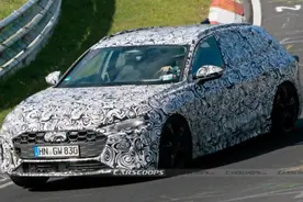 外观内饰革新！全新奥迪A4旅行版路试谍照曝光，首次加入1.5T引擎图片