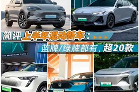 简评上半年混动新车：蓝牌/绿牌都有，超20款图片