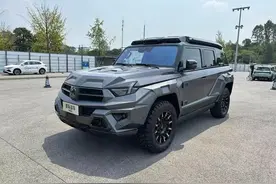 2024成都车展：猛士M800星际战车实车曝光，配备专属外观套件图片