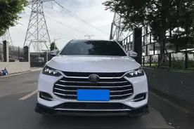 实拍比亚迪唐燃油版，全系只有一款车型，配2.0T引擎+6AT！图片