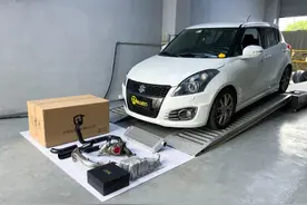 铃木速翼特-1.6L升级涡轮增压套件，马力提升至190匹、237牛米！图片