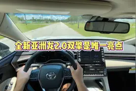 全新亚洲龙2.0双擎是唯一亮点