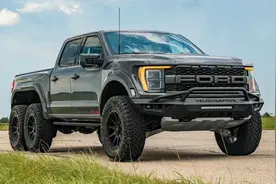 多两个轮子为何贵了600%？福特F-150 6X6亮相！图片