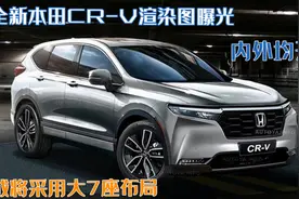 全新本田CR-V渲染图曝光！内外升级尺寸加大，或7座布局值得期待图片
