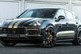 800匹掀背SUV，Manhart改装保时捷卡宴Coupe Turbo图片