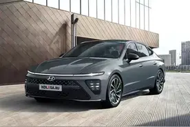 现代全新索纳塔曝光！外观模仿国产车？有望新增1.6T混动系统图片