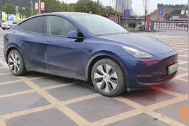 小伙买了台特斯拉Model Y，开9个月后感觉赚了，这思维真的是服图片