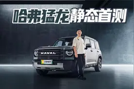 Hi4电混四驱 后桥带差速锁 哈弗猛龙静态体验【聚光电场】