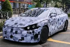 比亚迪汉L谍照曝光 外观更运动，车长或超5米图片