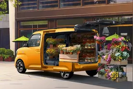 能载人能拉货能摆摊！五菱之光EV，还有什么是你不会的？图片