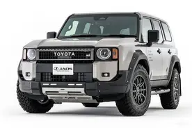 全新丰田普拉多JOAS版发布，外观更加凶悍，配备丰富套件图片