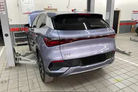 底盘没有可吐槽的点，比亚迪元PLUS底盘解析！图片