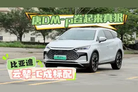 比亚迪云辇-C成标配，唐DM-p卷起来真狠