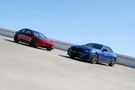 “油”“电”性能车比拼！特斯拉Model 3高性能版 vs 宝马M240 i图片