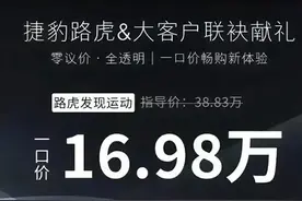 16万多就能买路虎了？图片