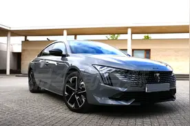 新款标致508无伪装谍照曝光，全新设计，外观更帅气，搭1.6T插混图片