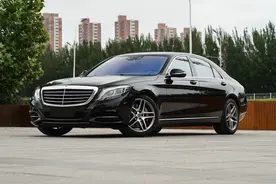 买二手奔驰S400，再花几万改下内饰，找到属于自己的感觉图片