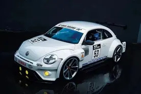 大众甲壳虫改装TTRS发动机，宽体大尾翼随时起飞图片