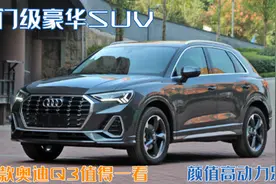 入门级豪华SUV！新款奥迪Q3值得一看，内饰轻奢号称“小Q8”图片