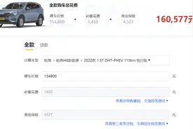 哈弗H6新能源，优惠1.5万，搭载1.5T插混+2挡DHT，养护成本解析图片