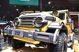 广州车展之北京212，经典造型，装备齐全，满足此生必驾诗和远方图片