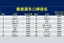 纯电动汽车别乱买！最新口碑榜单：Model 3第9，唐EV、海豹上榜！图片