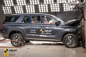 现代帕里斯帝碰撞测试获四星，乘员保护与安全辅助得分率偏低图片