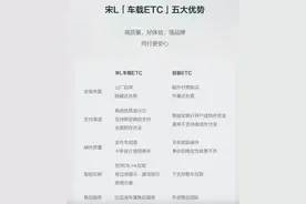 比亚迪宋L免安装车载ETC详解图片