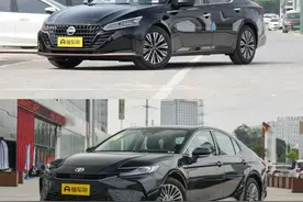 都是中型轿车，日产天籁对比丰田凯美瑞，谁才是家用轿车首选！图片