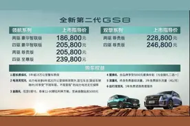 汽油/混动如何选？全新第二代GS8买哪款？图片