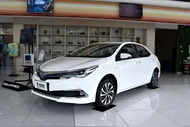 纯电续航55km，混动车的技术力代表，实拍卡罗拉双擎E+图片